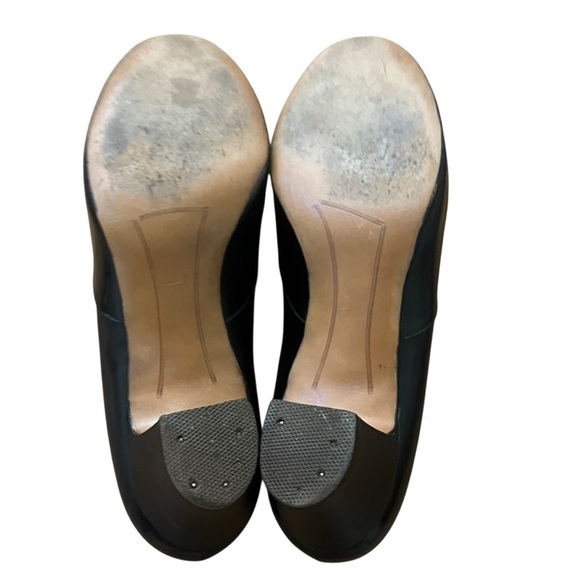 Bally Vasano Swiss Luxury Fashion Vintage Leather Slip On Loafer Pump Heels SZ 9 - Picture 8 of 12